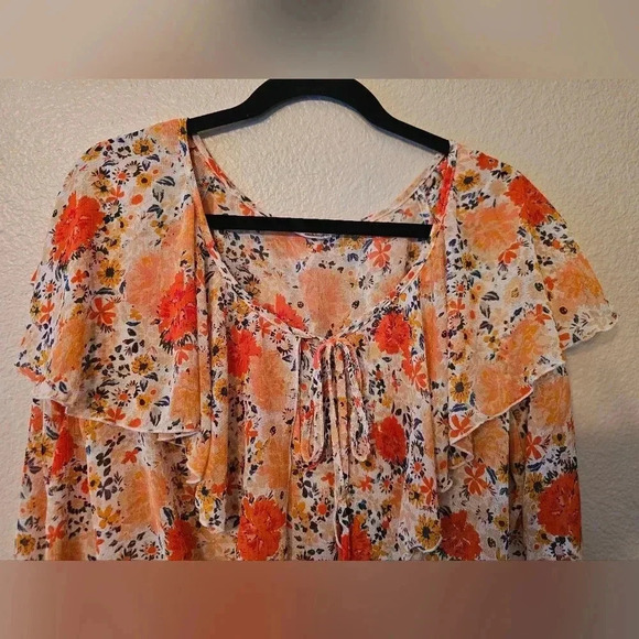 Intimately Free People Bodysuit Top Women’s Size XS Floral ~ Say It To Me - Picture 3 of 12